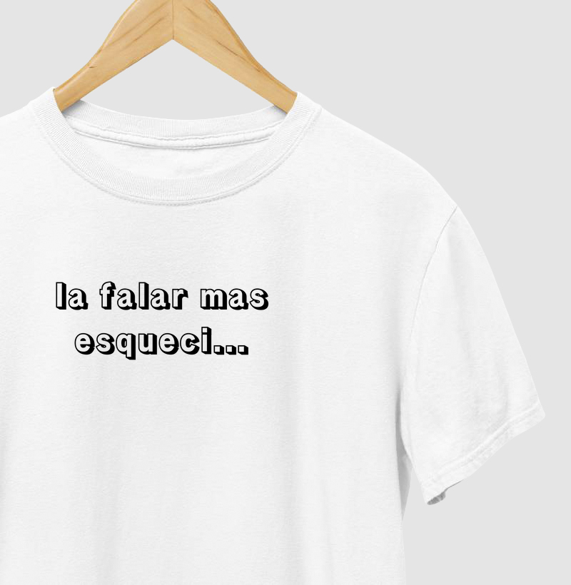 IA FALAR MAS ESQUECI...