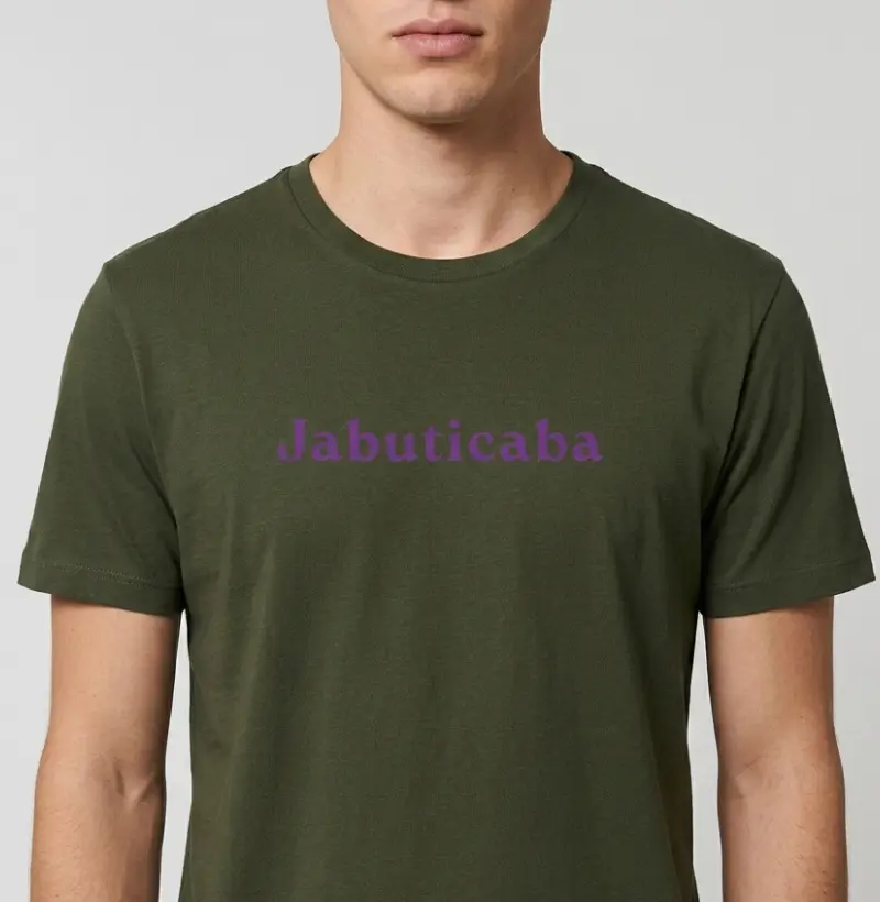 Camiseta 100% Algodão "Jabuticaba" – Brasilidade, Estilo e Conforto