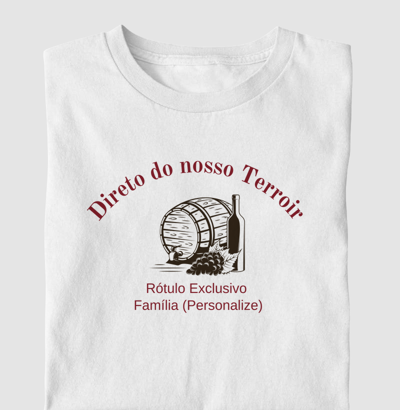 Camiseta Personalizada Terroir de Familia