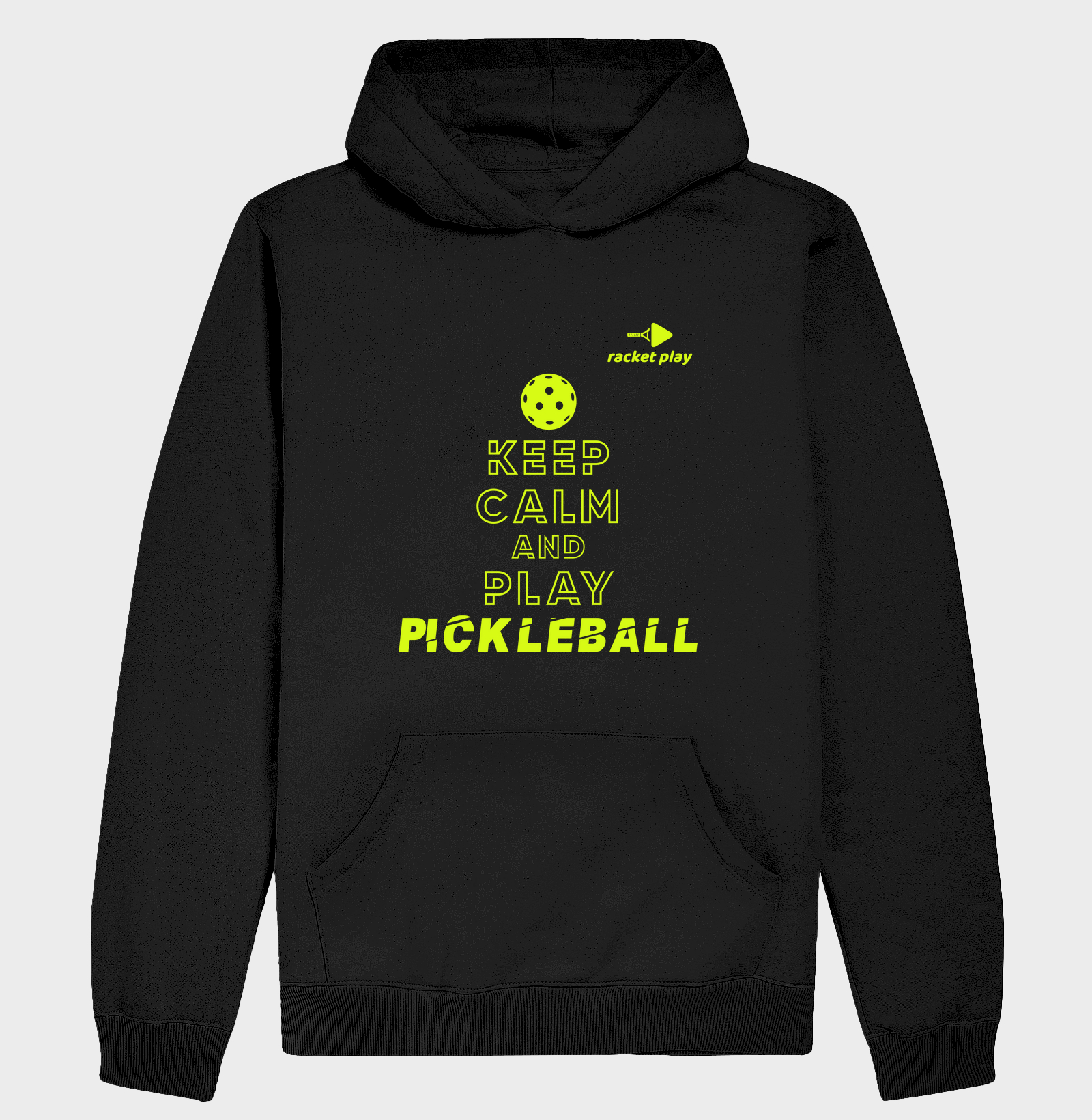 Moletom Capuz Pickleball - Keep Calm