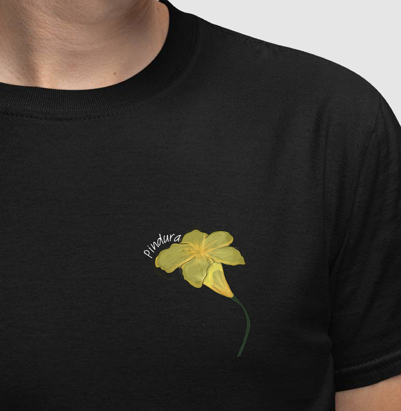 Camiseta Flor de Ipê Amarelo