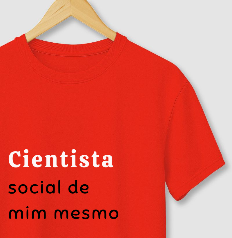 Camiseta cientista social