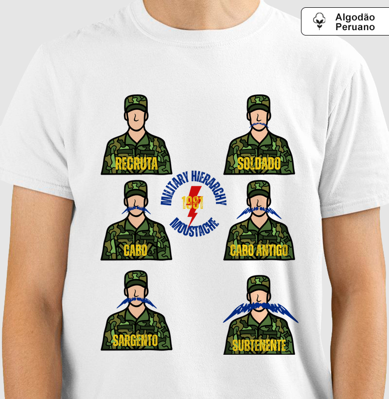 Camiseta Algodão Peruano I Moustache 
