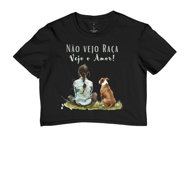 NÃO VEJO RAÇA VEJO AMOR