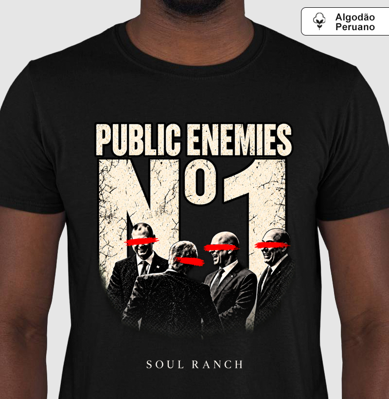Camiseta Public Enemies