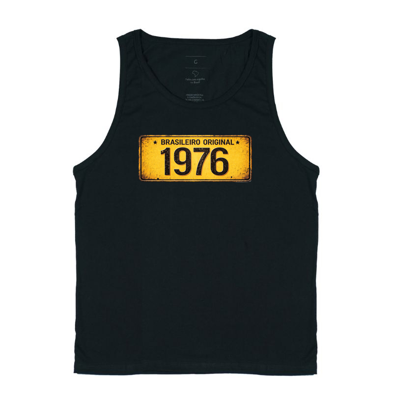 PLACA AMARELA 1976 - Regata
