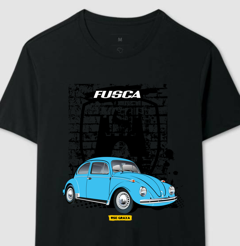 Fusca Azul Claro VW Wolfsburg