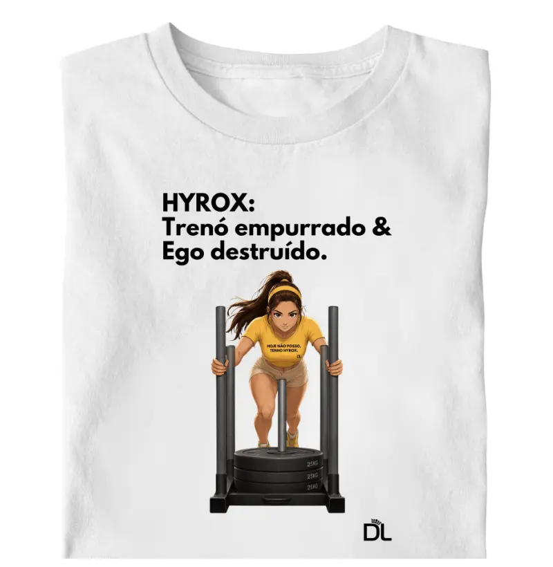 Trenó empurrado e ego destruído