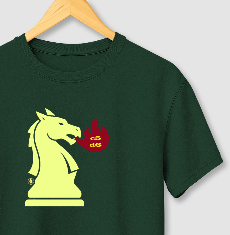 Dragão - formato de peça de xadrez