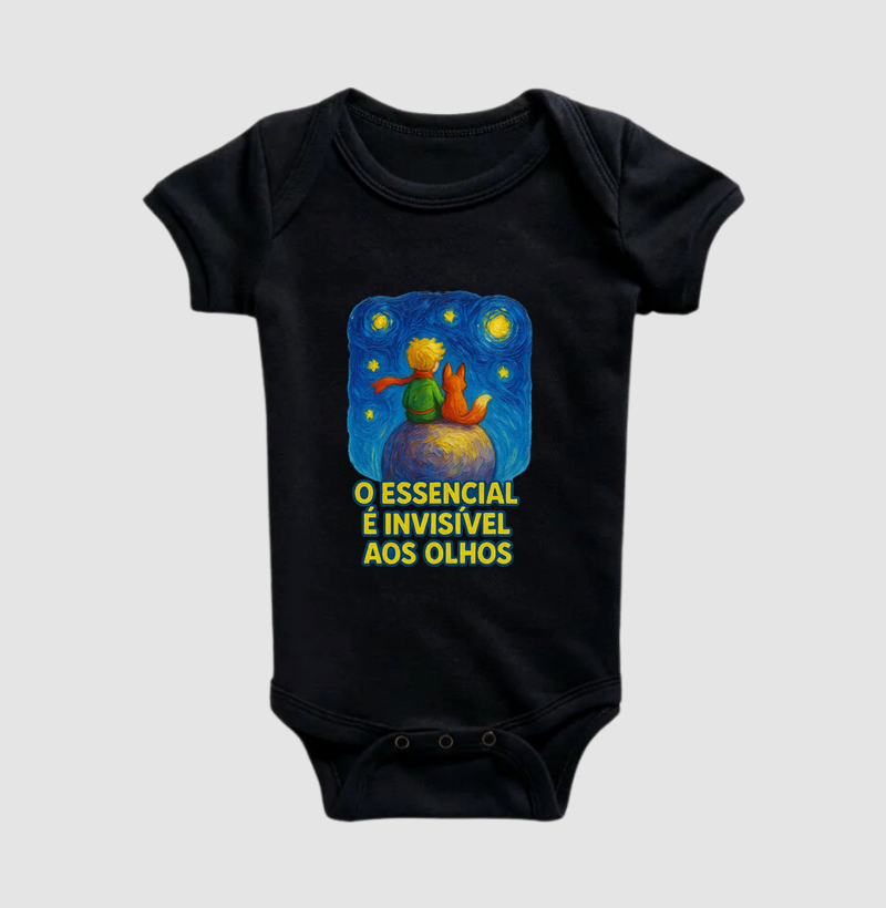 Essencial d pequeno príncipe estilo Van Gogh