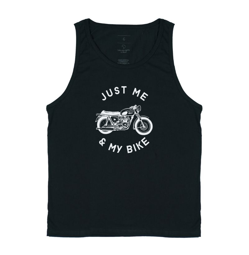 Camiseta Just Me and My Bike