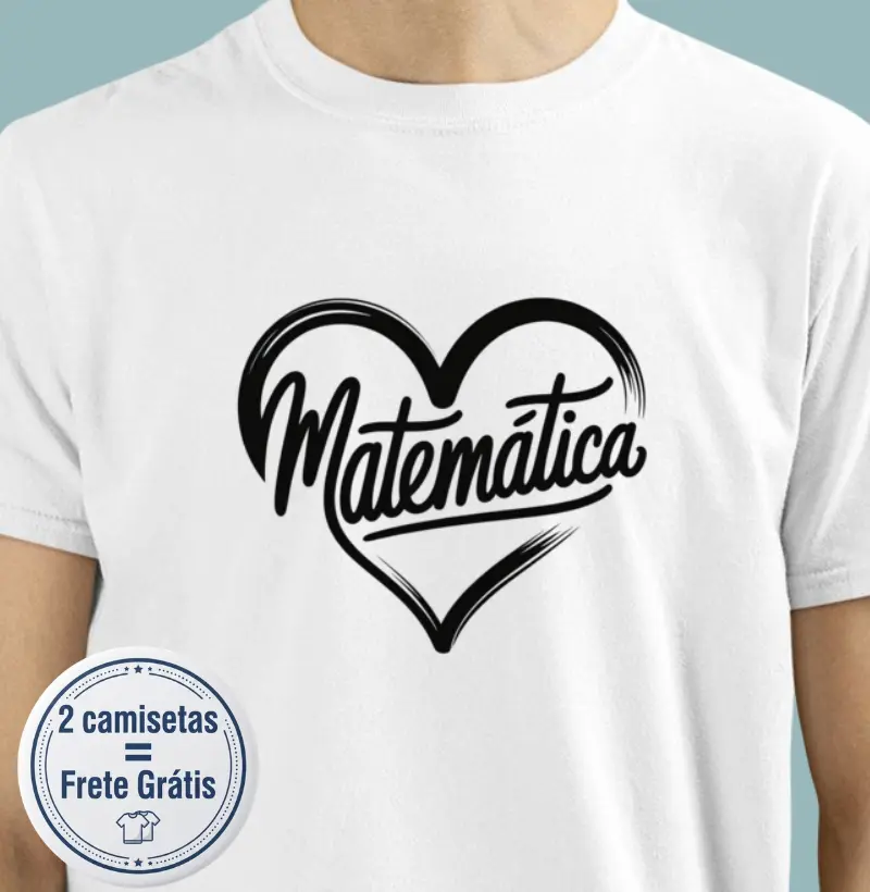Camiseta Premium Matemática