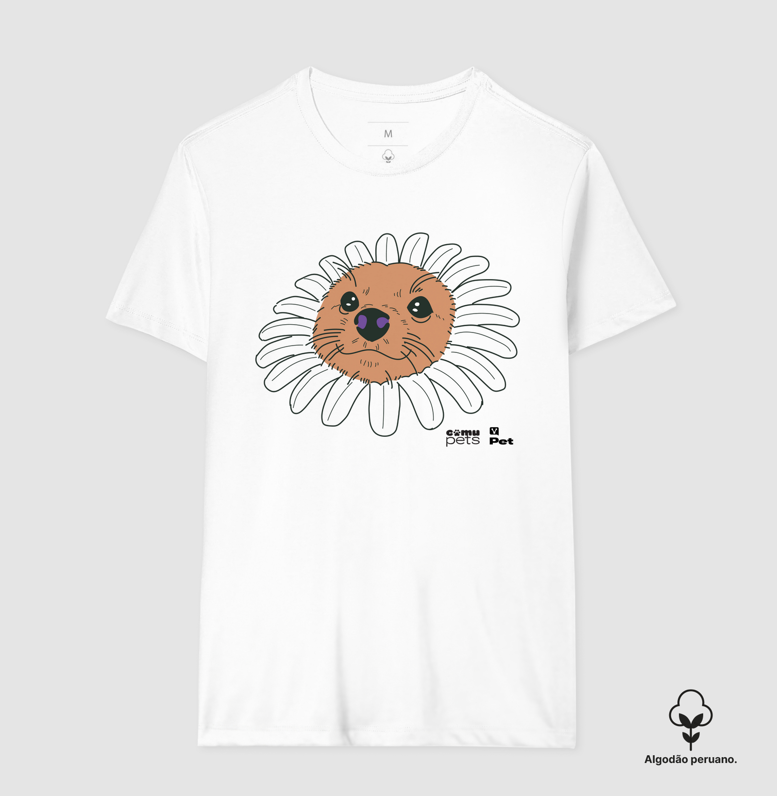 Camiseta - Cachorro Margarida 