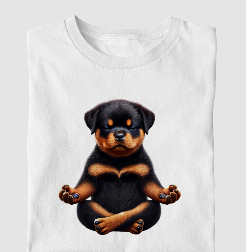 Rottweiler Meditando