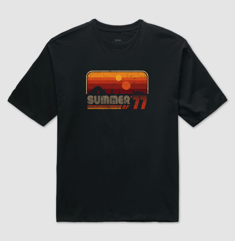 Camiseta  Summer of 77 - Camiseta Oversized