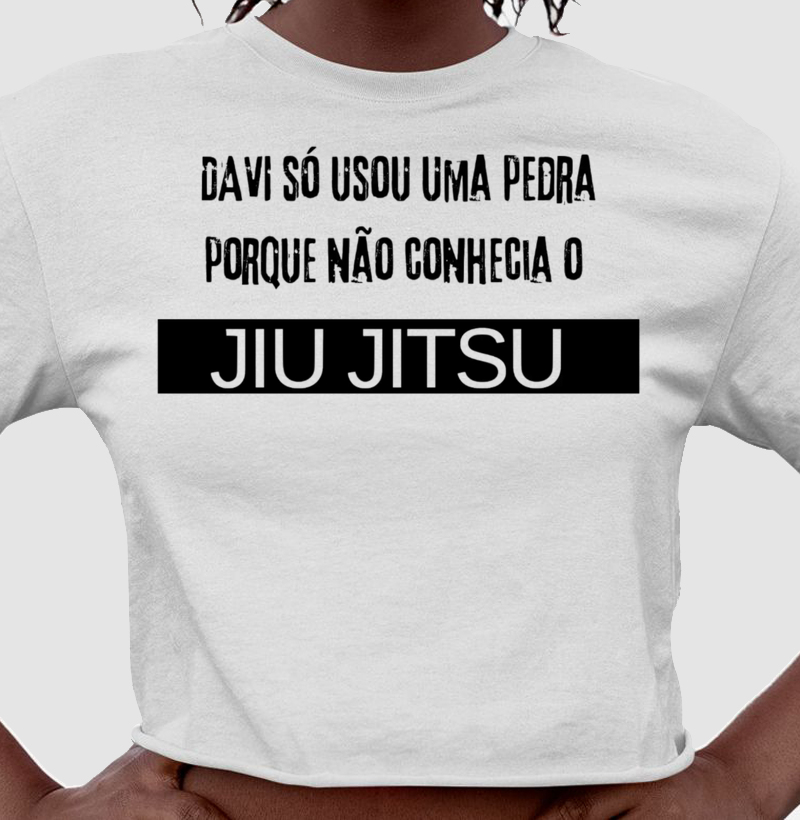 Davi só usou uma pedra porque não conhecia o Jiu Jitsu 