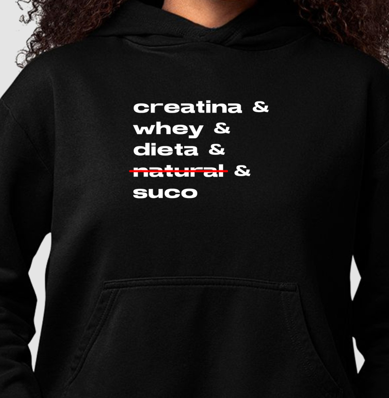 creatina, whey, dieta e suco