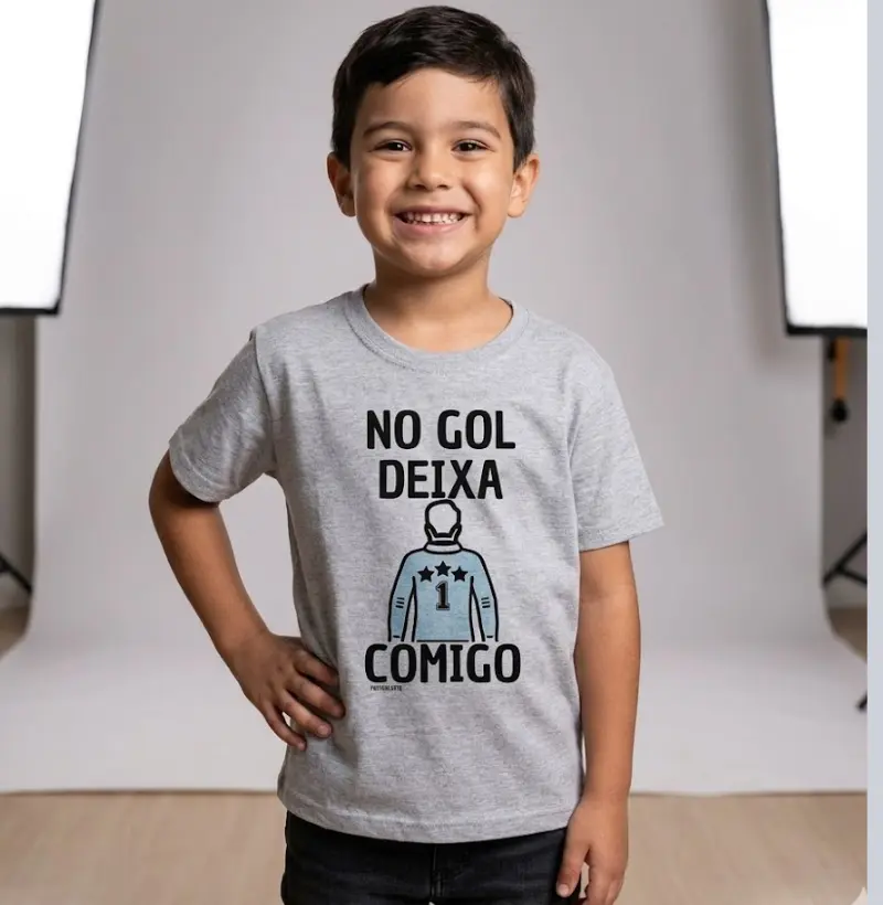 No Gol deixa comigo 1 goleiro