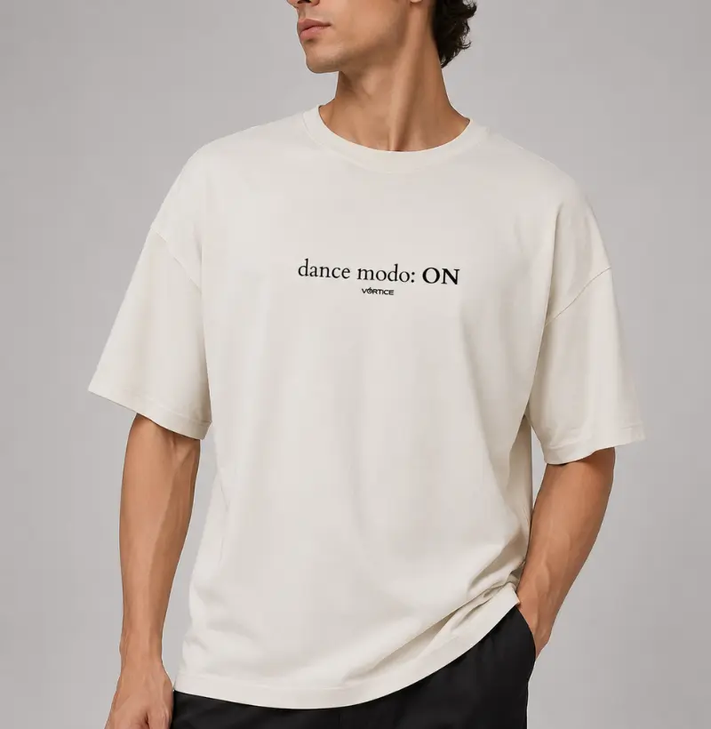 T-shirt oversized - Dance mode: ON