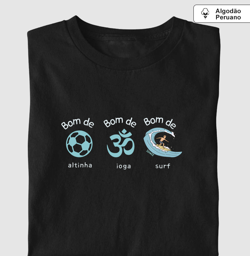 BOM DE ALTINHA, BOM DE IOGA E BOM DE SURF