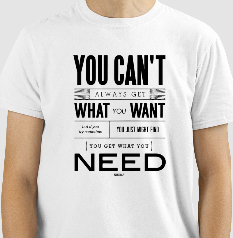 You Can´t Always Get