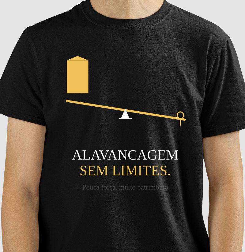 Camiseta | Alavancagem sem limites