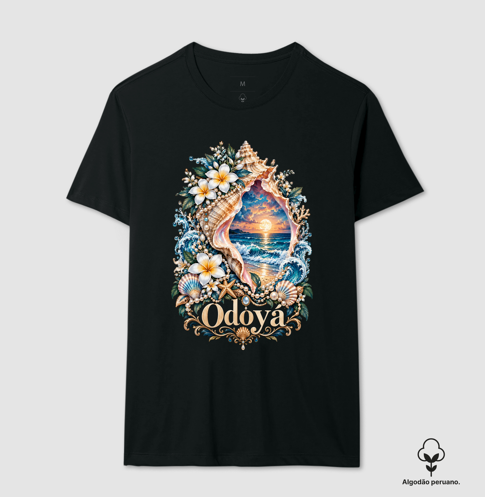 Odoyá - Camiseta Algodão Peruano