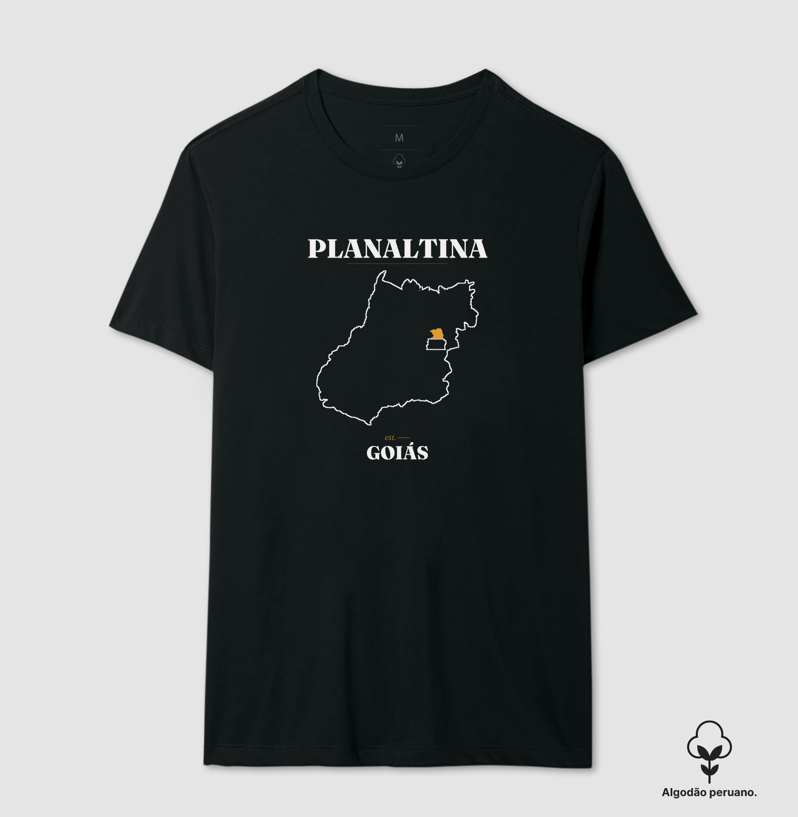 Planaltina | Legado GO - Camiseta Algodão Peruano