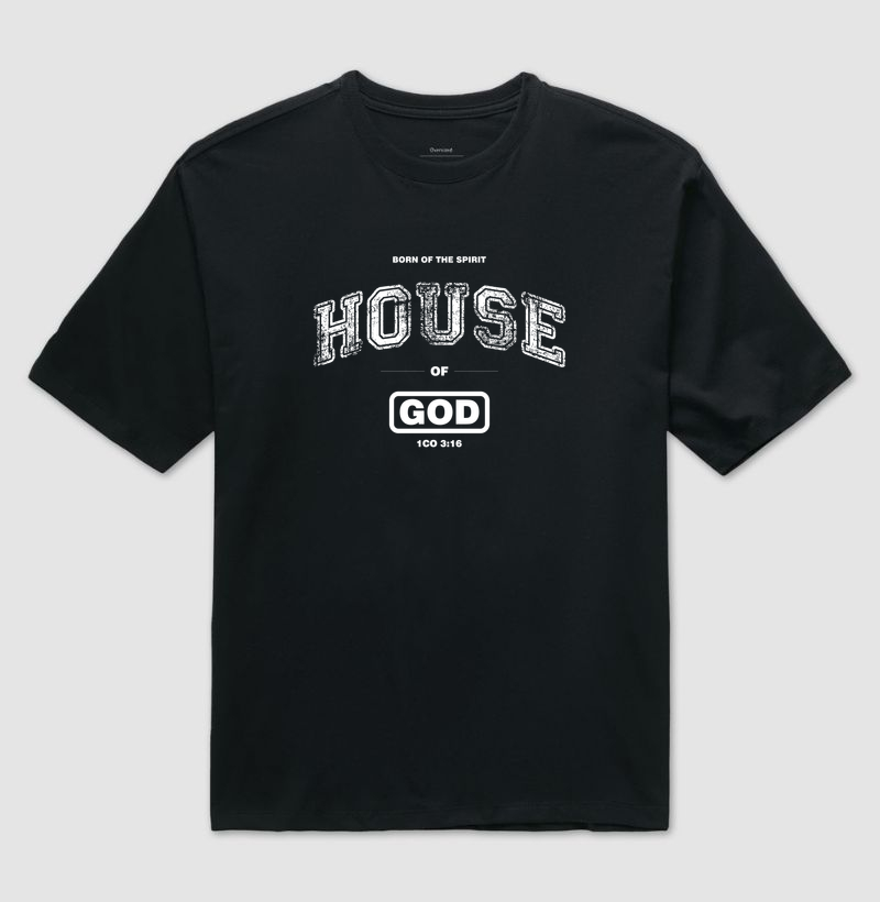 Camiseta Oversized | House Of God
