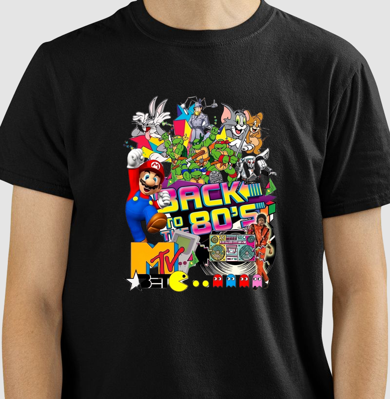 Camiseta Back 80 Retro