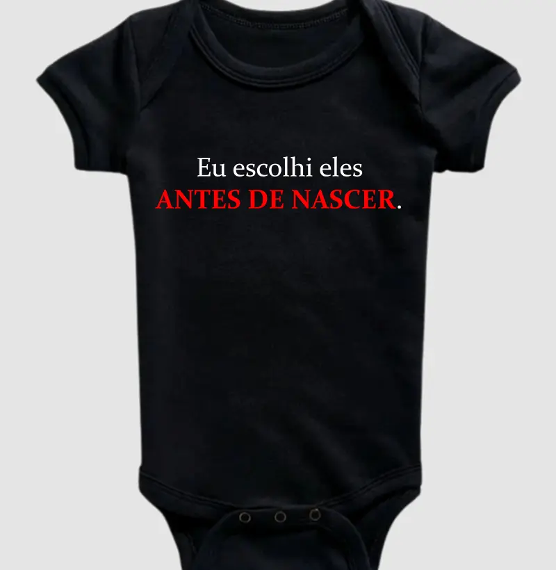 Eu escolhi eles ANTES DE NASCER