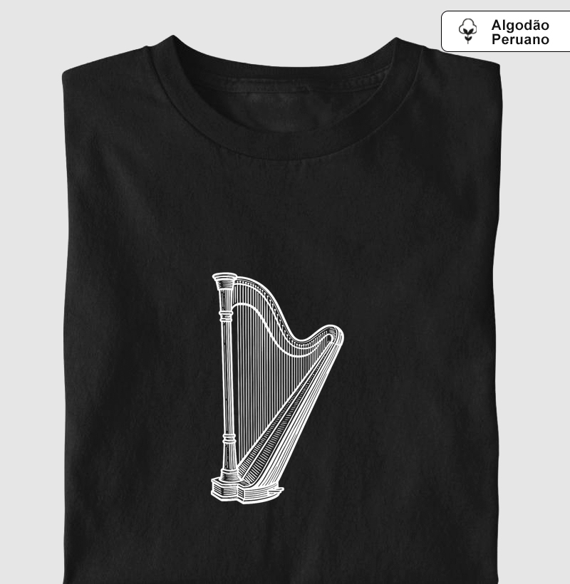 HARPA - Camiseta Algodão Peruano