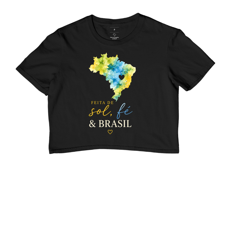 Alma Brasileira Tropical Verde e Amarelo