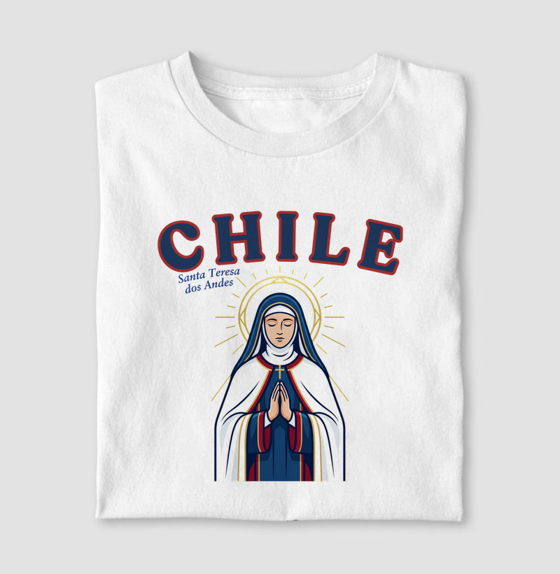 Camiseta Chile Santa Teresa dos Andes