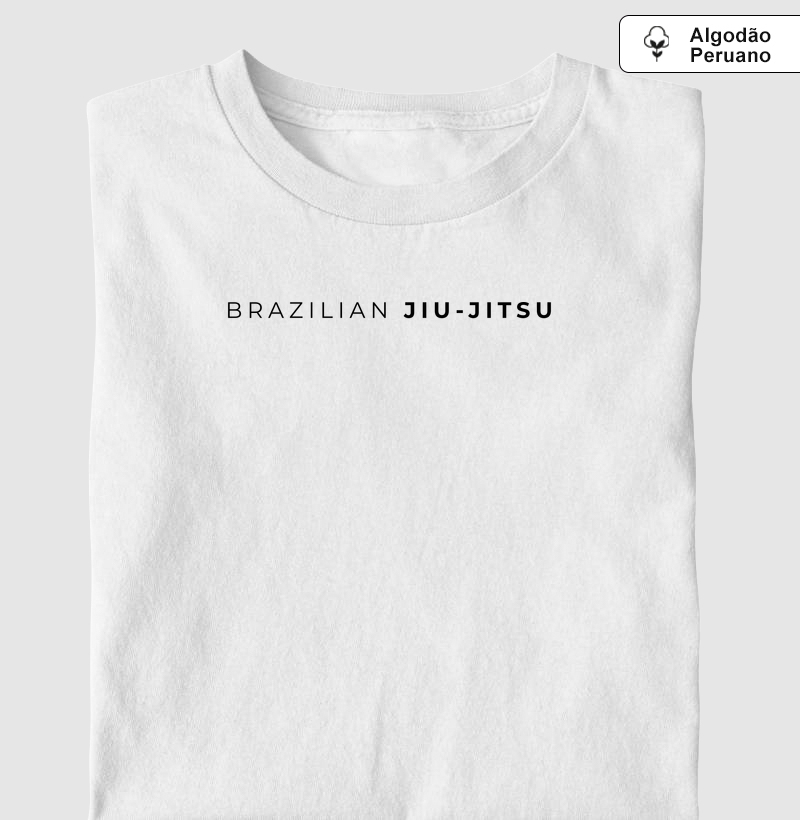 Camiseta Algodão Peruano - Brazilian Jiu-Jitsu