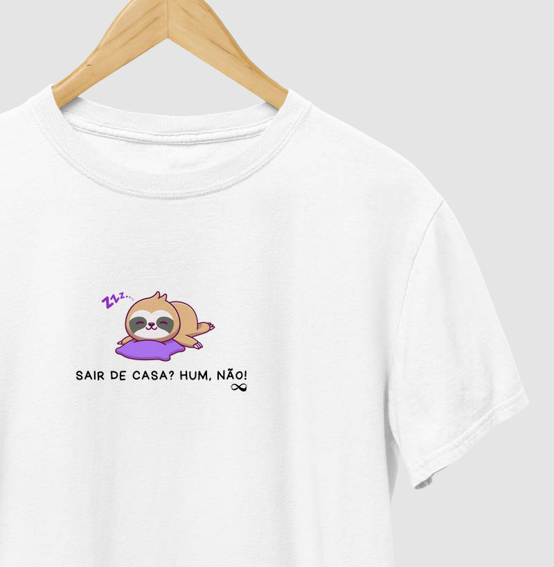 Sair de casa? Hum, não!