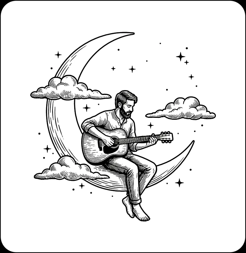 Tocando na Lua