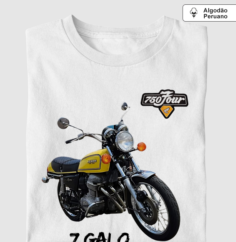 Supreme CB 750 Four F1 Amarela (tecido algodão peruano)