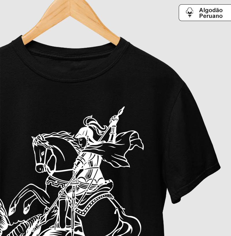 Camiseta Algodão Peruano São Jorge