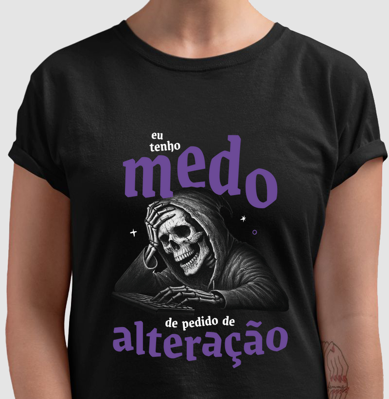 Medo de Alteração | Roxa