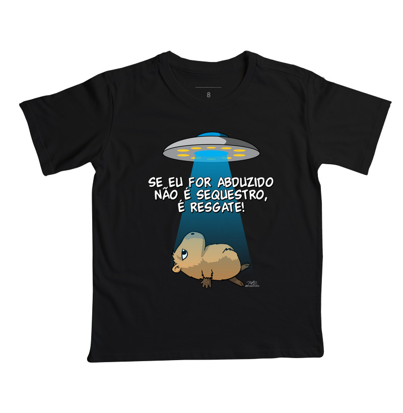 Camiseta Capivara Abduzido