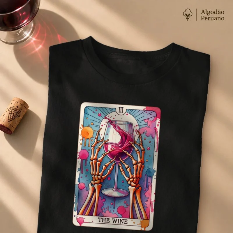 Camiseta O Tarô do Vinho