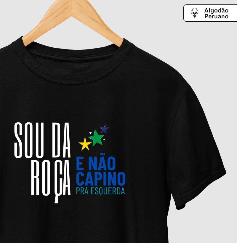 Sou da roça e não capino pra esquerda
