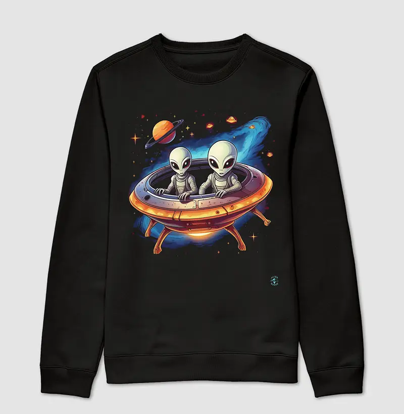 Suéter Moletom Viajantes Cósmicos
