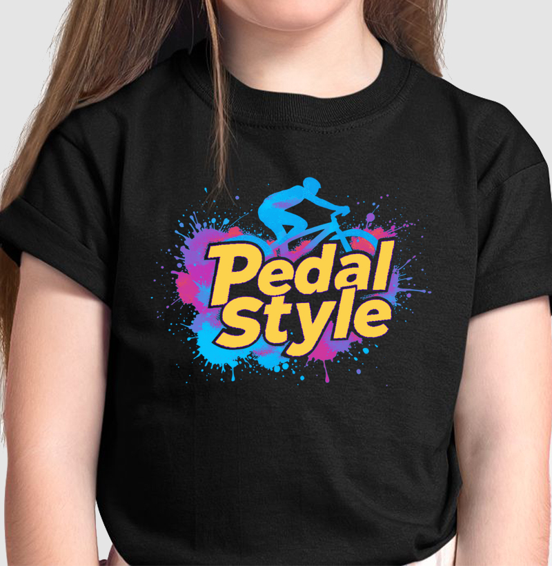 Camiseta Infantil PS neon