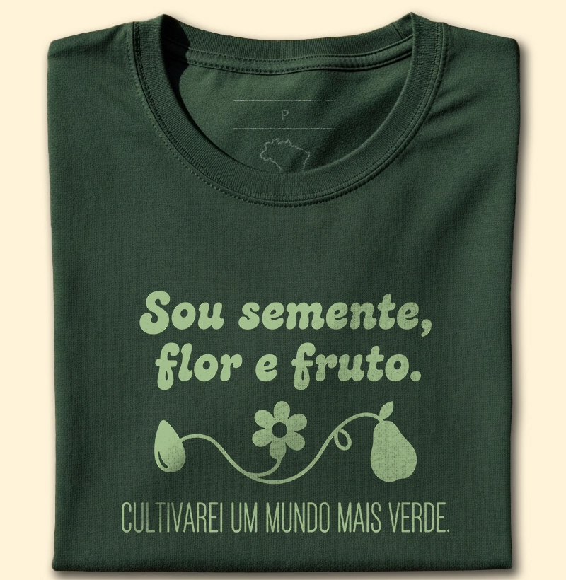 Sou, semente flor e fruto 