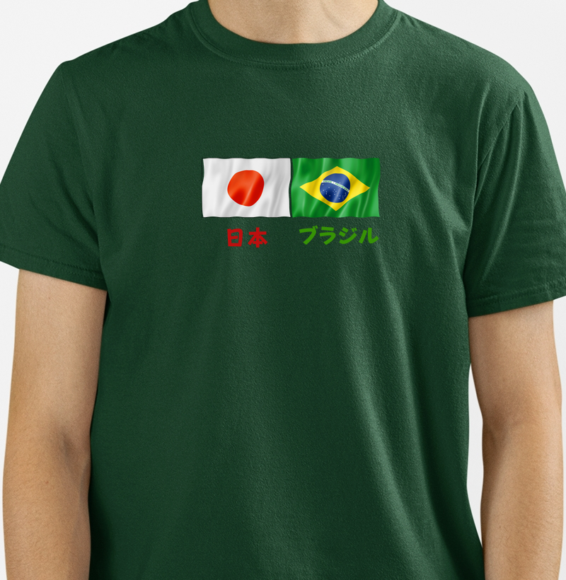 Camiseta "Bandeiras"