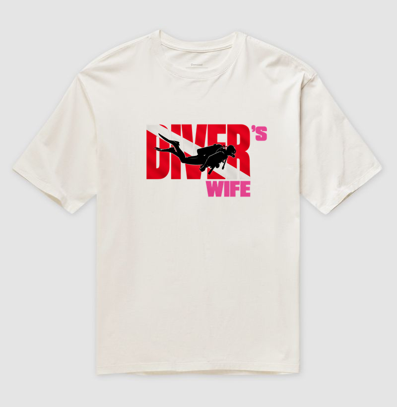 Diver’s Wife - Camiseta Oversized