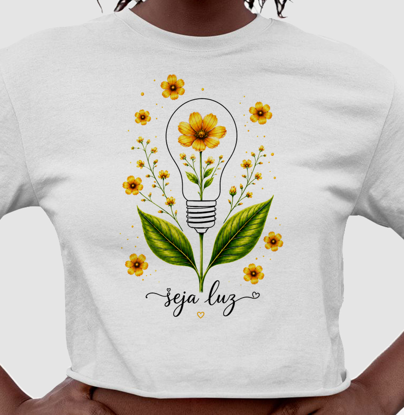 Camiseta Seja Luz