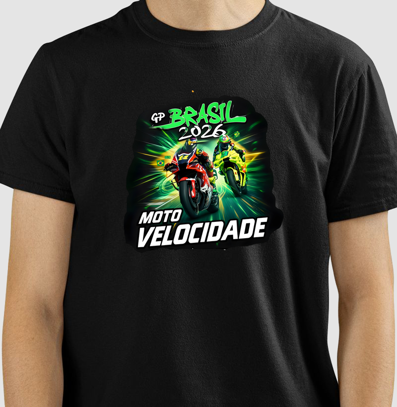 Camiseta GP Moto Brasil 2